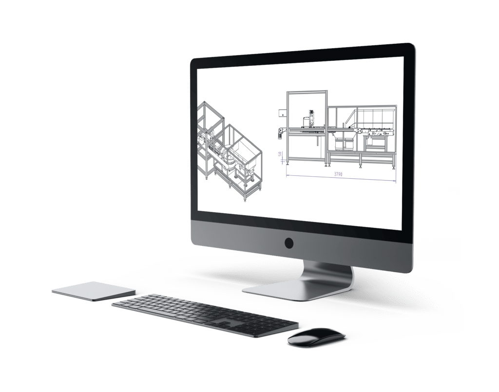 Konstruktion Abfüllmaschinen - F.W. Schmitt Sondermaschinenbau