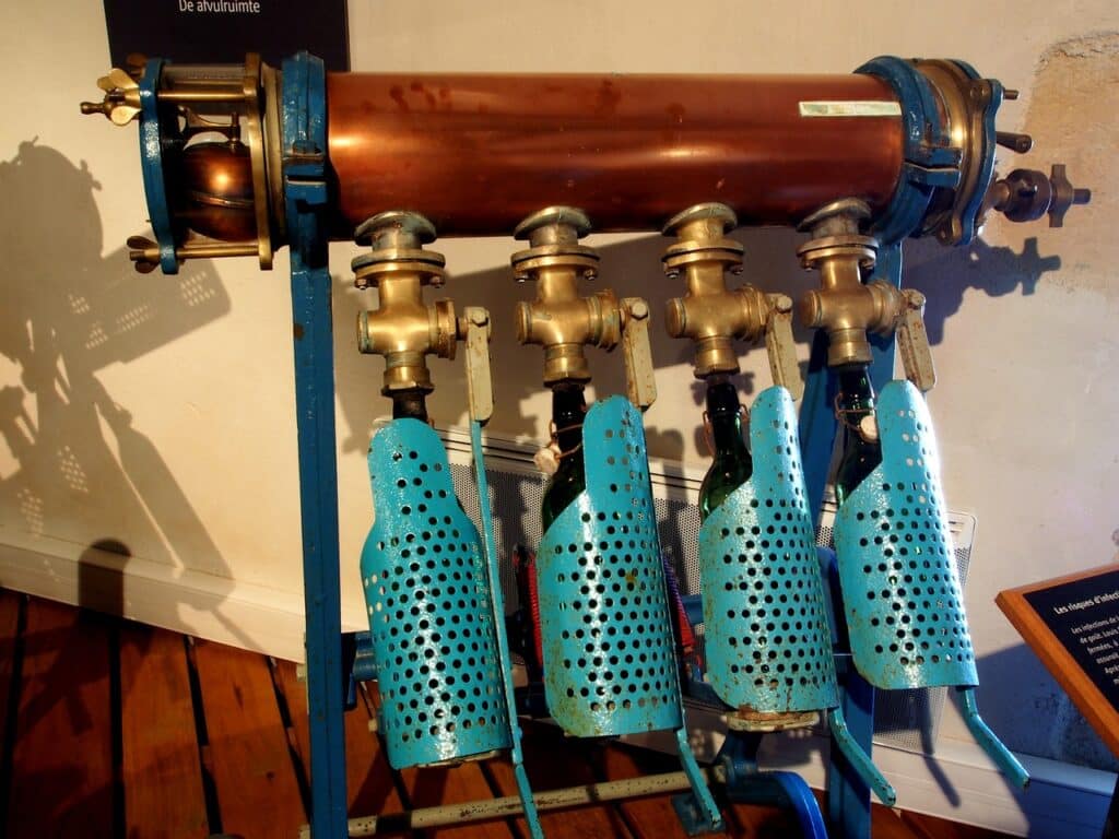 Historische Anlage zur Abfüllung von Bier